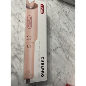 TYMO Curl Pro Automatic Rotating Curling Iron 1" Curling Wand  - Open Box!!
